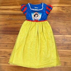 Kids Disney Princess Snow White Dress Up Nightgown Size XS